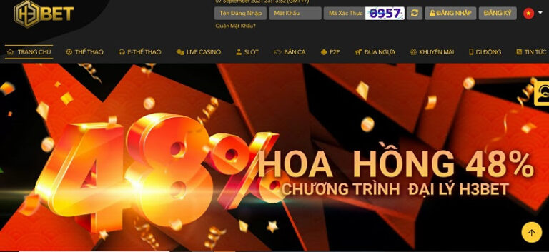 Nhà cái trả thưởng cao H3bet – Lựa chọn số 1 cho người chơi cá cược