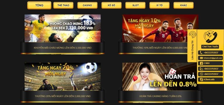 Nhà cái uy tín nhất Việt Nam H3bet